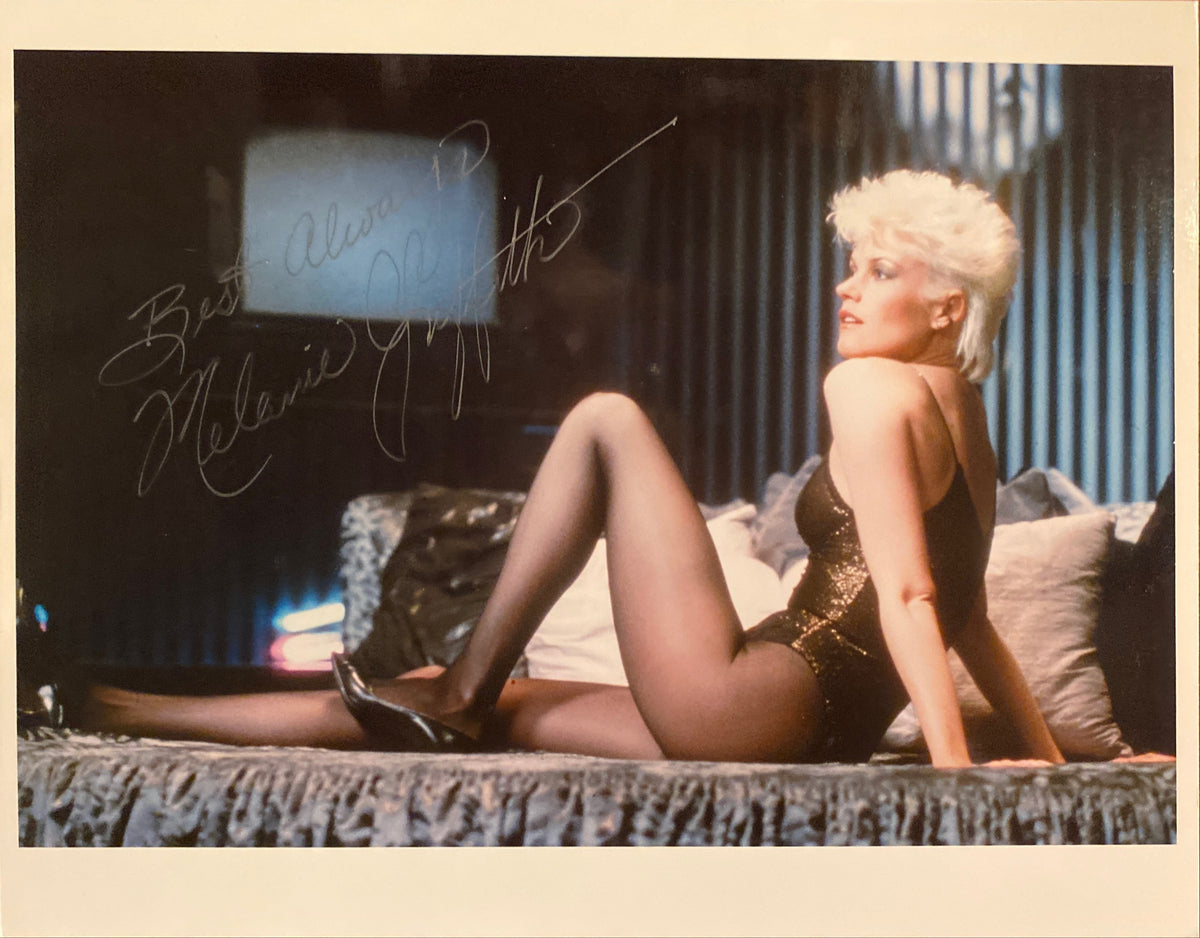 Melanie Griffith signed "Body Double" photo