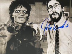 Michael Jackson's Thriller John Landis signed photo