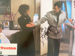 Tootsie Dustin Hoffman and Dabney Coleman signed movie photo