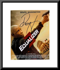 The Equalizer 3 Denzel Washington signed photo