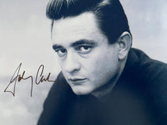 Johnny Cash signed photo