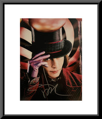 Johnny Depp signed photo