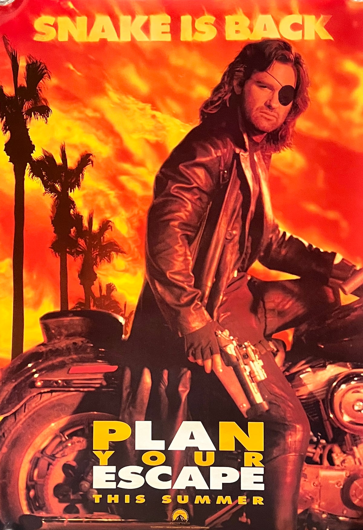 Escape from L.A.1996 original one sheet movie poster