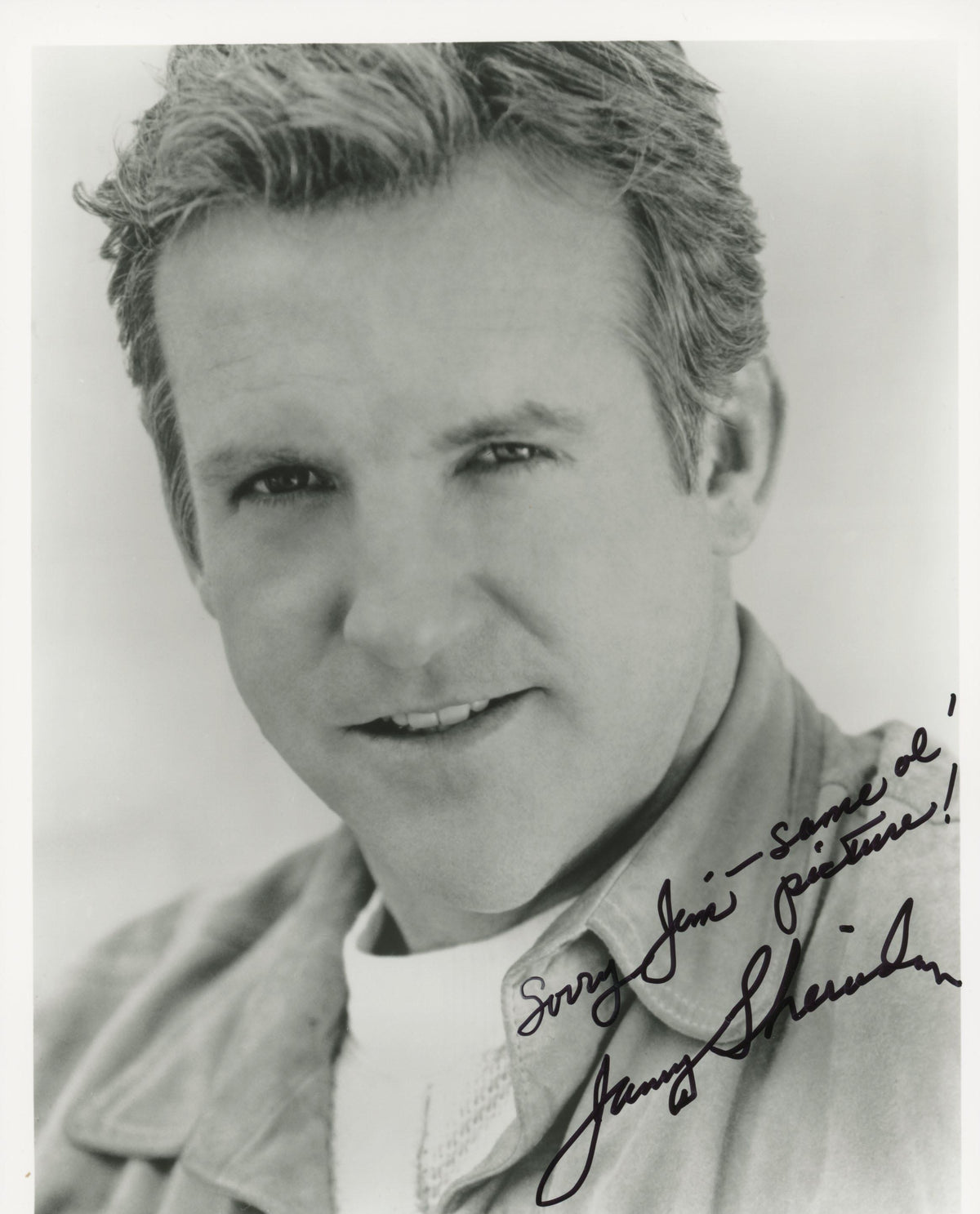 Law and Order Jamie Sheridan signed photo