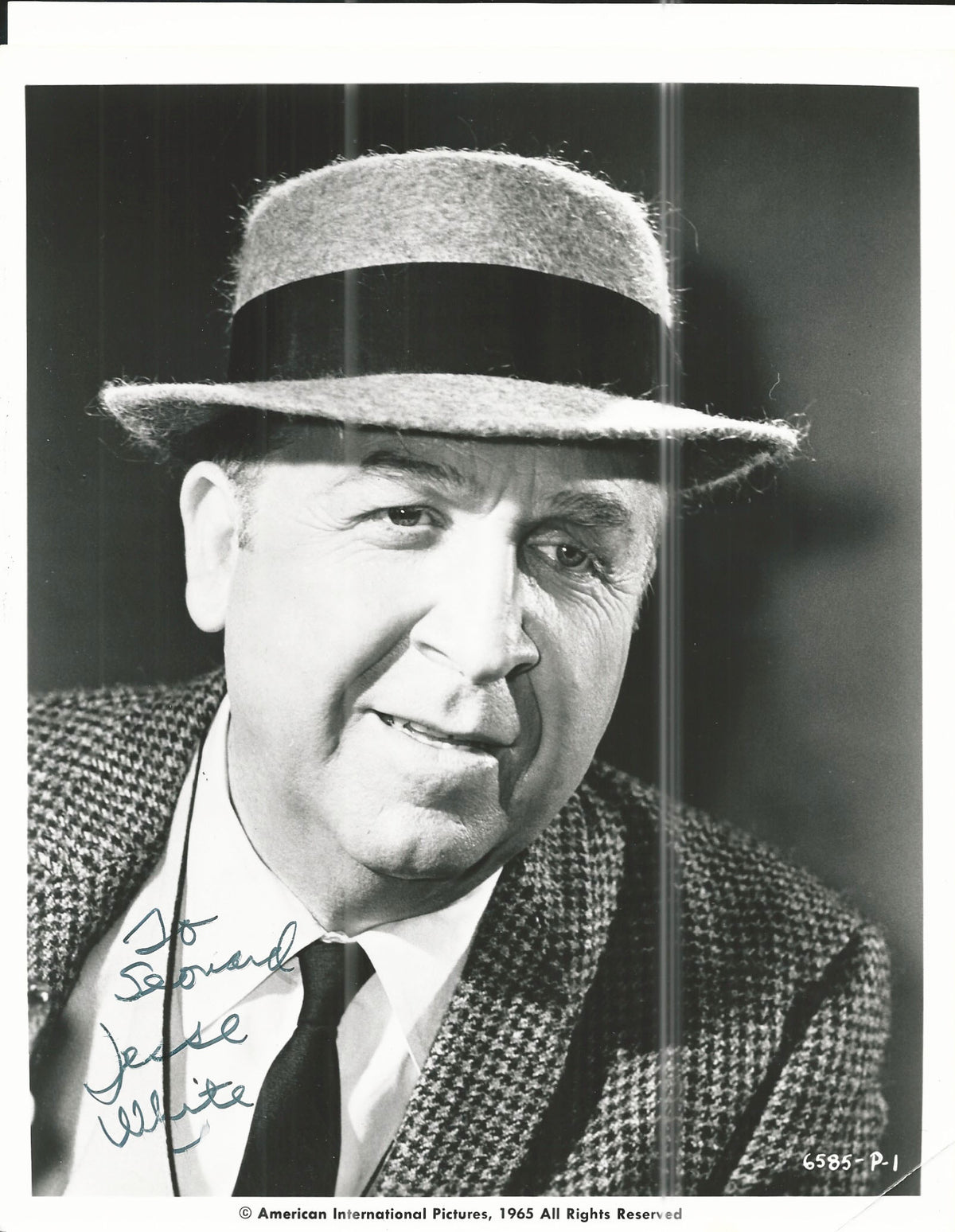 Jesse White Signed Photo