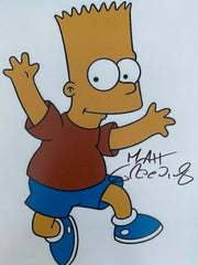 Bart Simpson Matt Groening signed photo