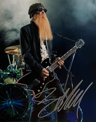 ZZ Top Billy Gibbons signed photo. GFA Authenticated