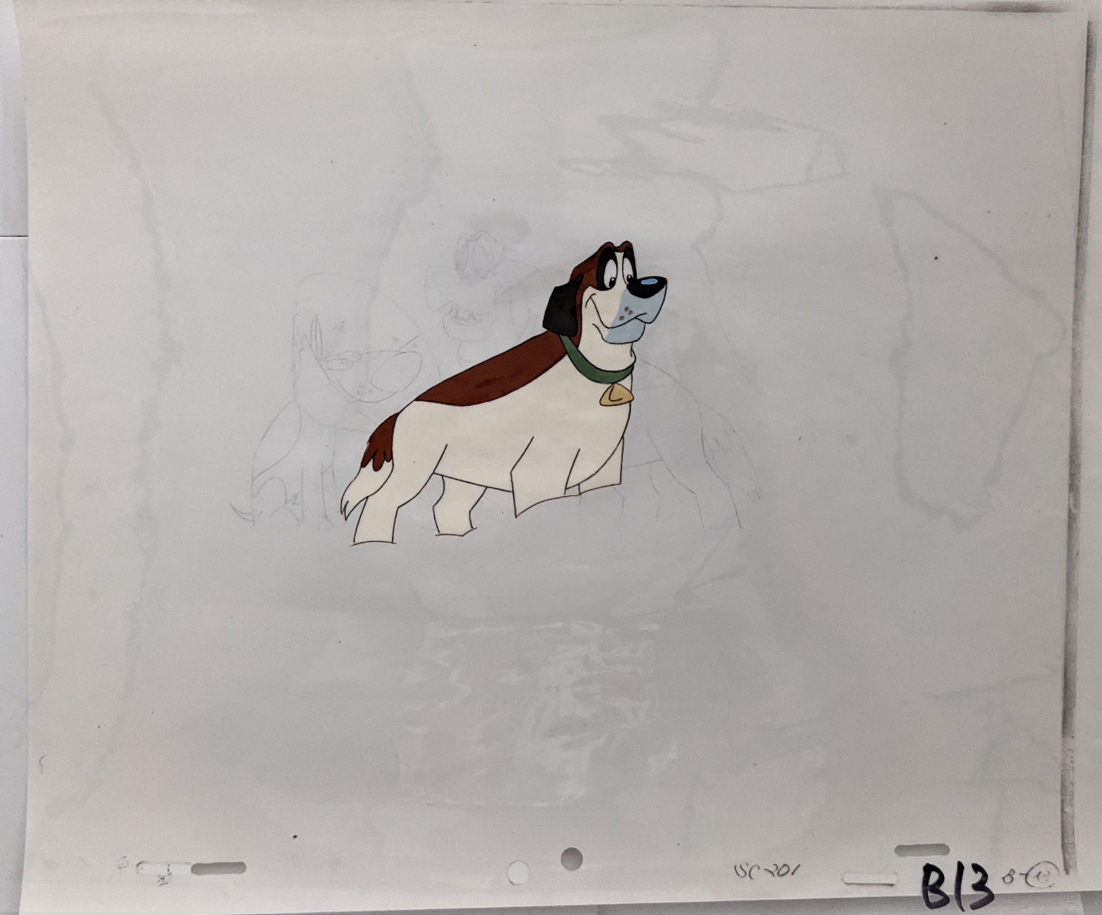 Beethoven Original Animation Art Cel