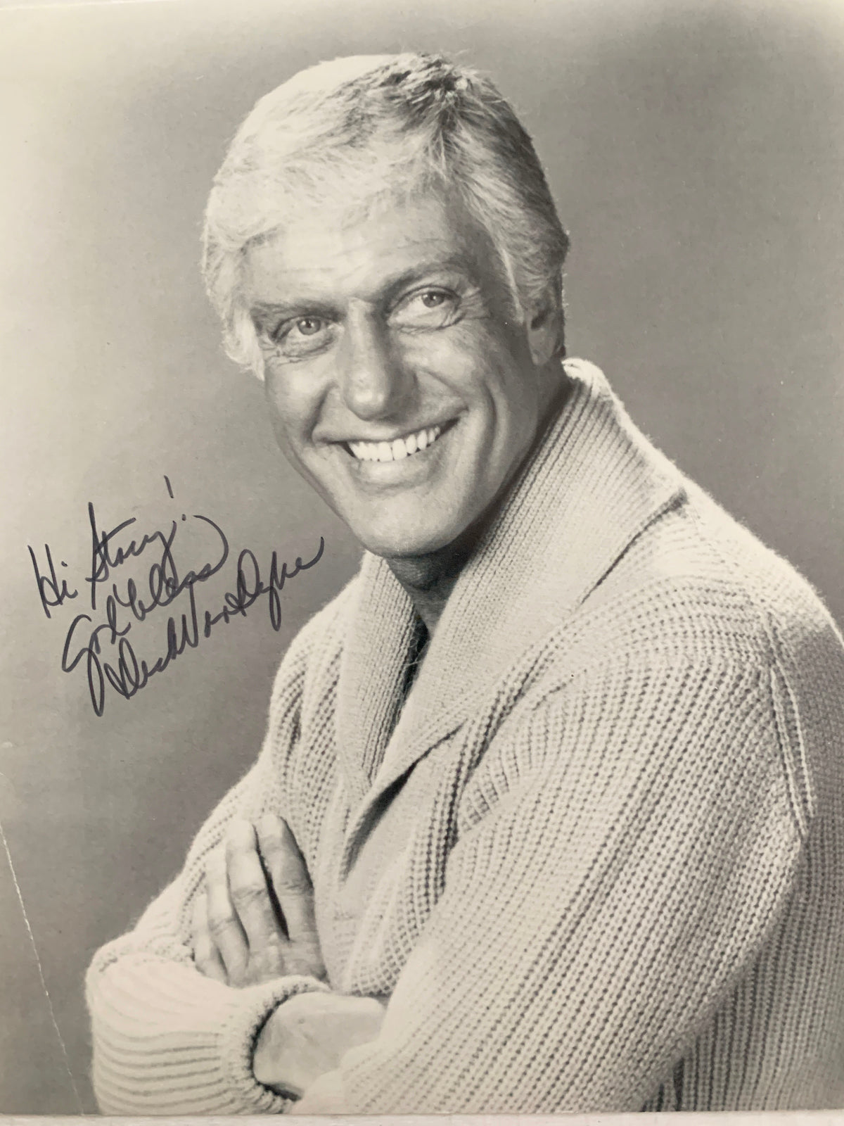 Mary Poppins Dick Van Dyke signed photo