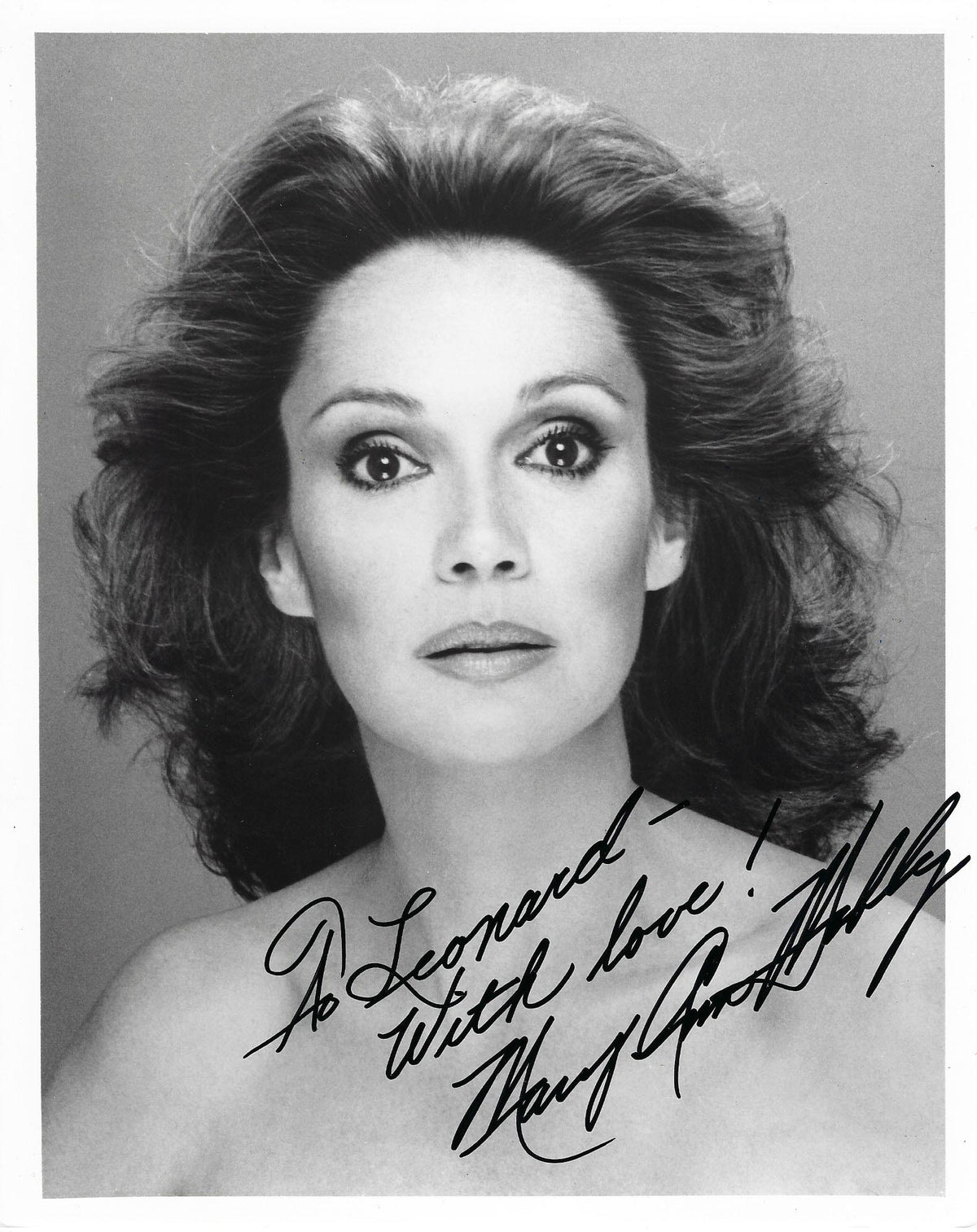 Elvis Presley Co Star Mary Ann Mobley signed photo