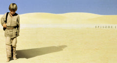 Star Wars: Episode I – The Phantom Menace 1999 vinyl movie theater advertising banner