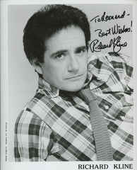 Threes Company Richard Kline signed Dallas photo