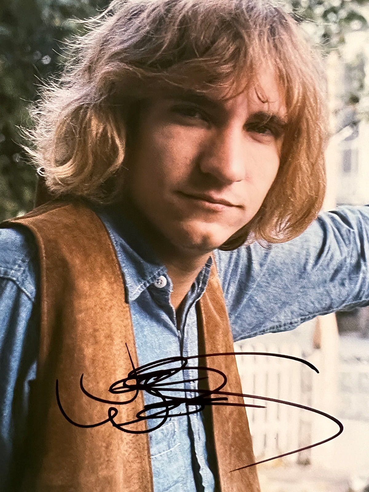 The Eagles Joe Walsh signed photo