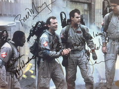 Ghostbusters cast signed photo