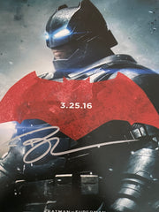 Batman v Superman: Dawn of Justice Ben Affleck signed movie photo