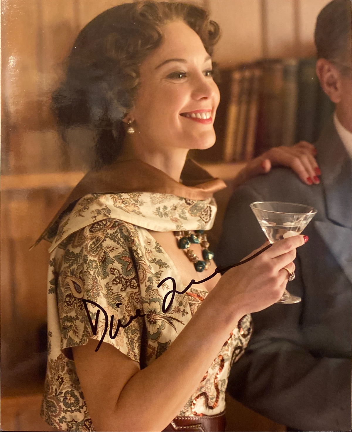 Diane Lane signed "Hollywoodland" movie photo