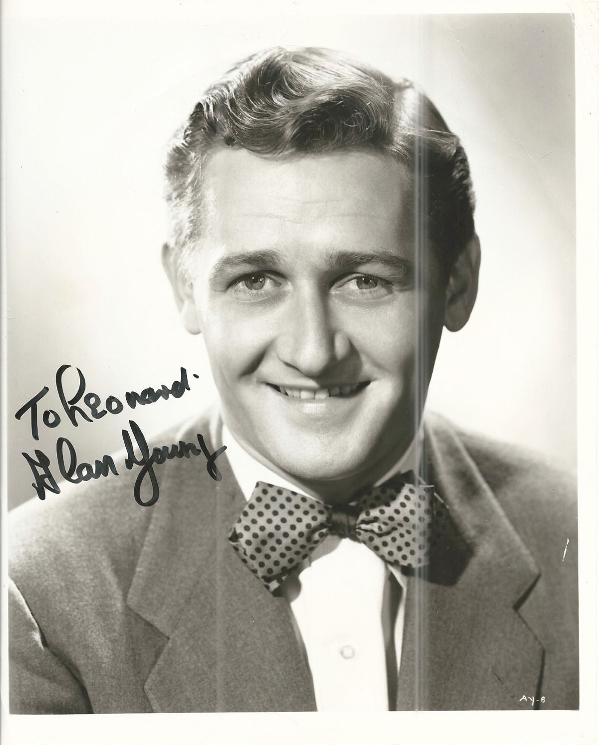 Mister Ed Alan Young signed photo