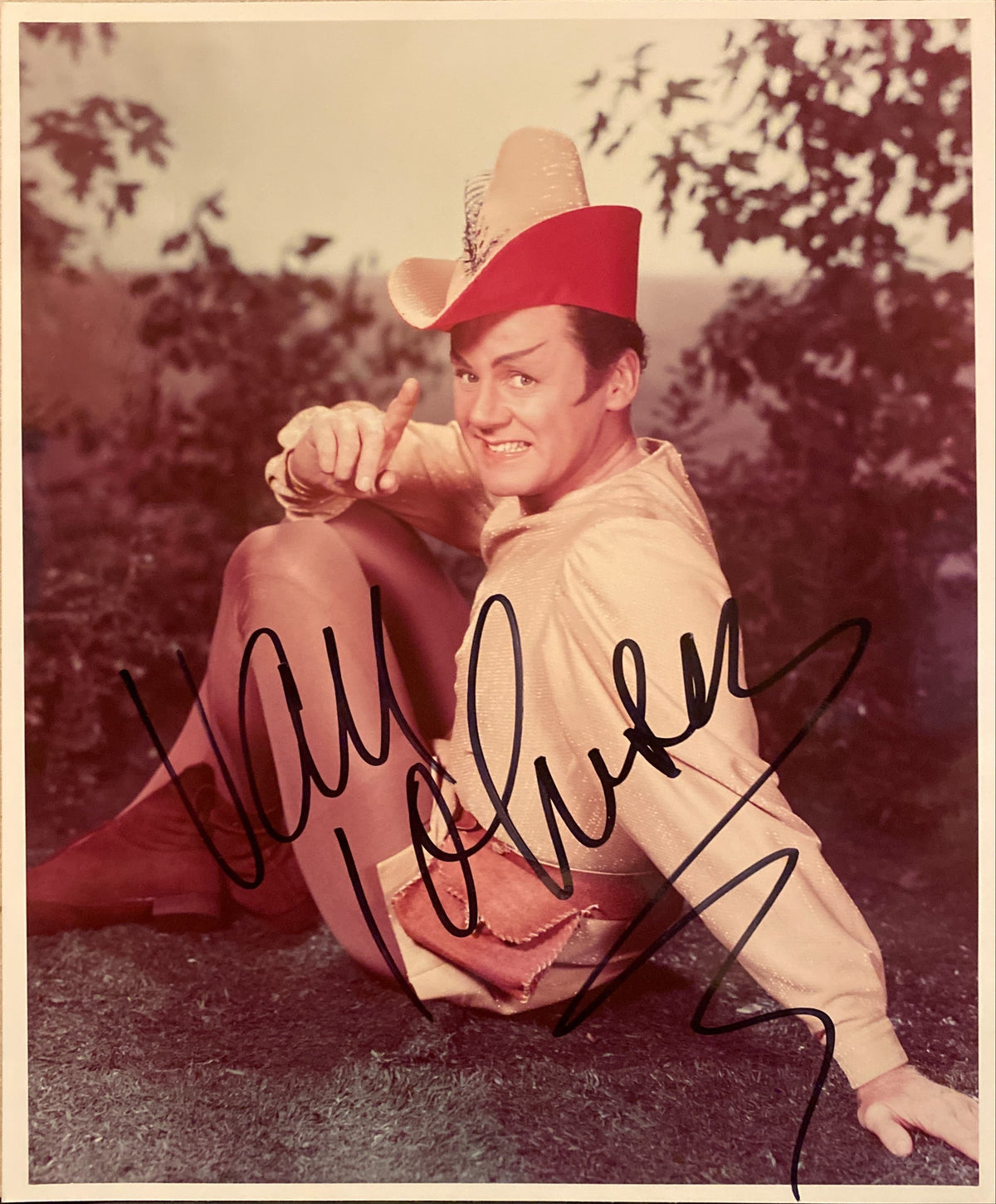 Van Johnson signed photo