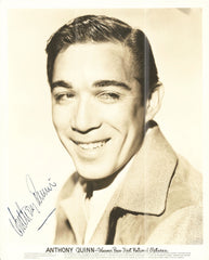 Zorbas Anthony Quinn Signed Photo