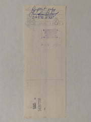 Linda Blair Star Wares consignment signed check