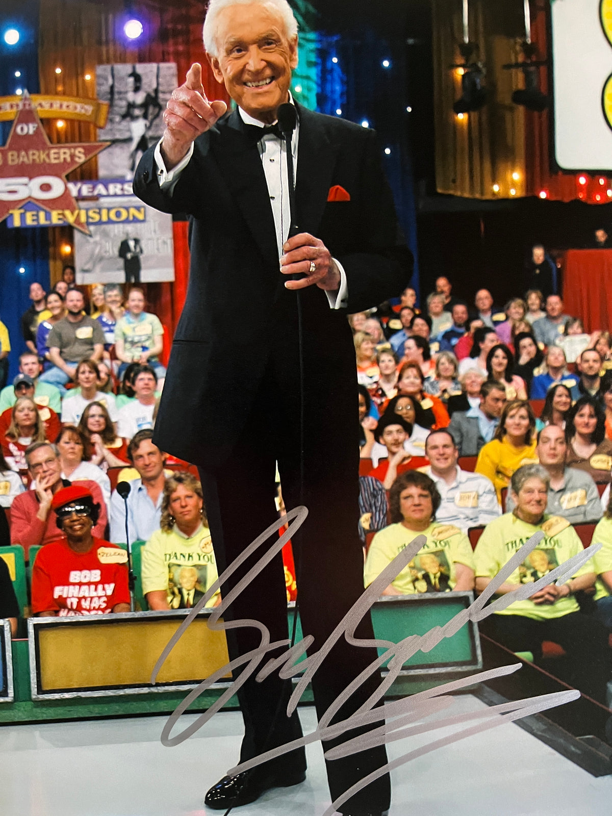 The Price is Right Bob Barker signed photo. GFA Authenticated