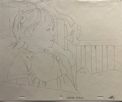 Dancing Babies original hand drawn artwork