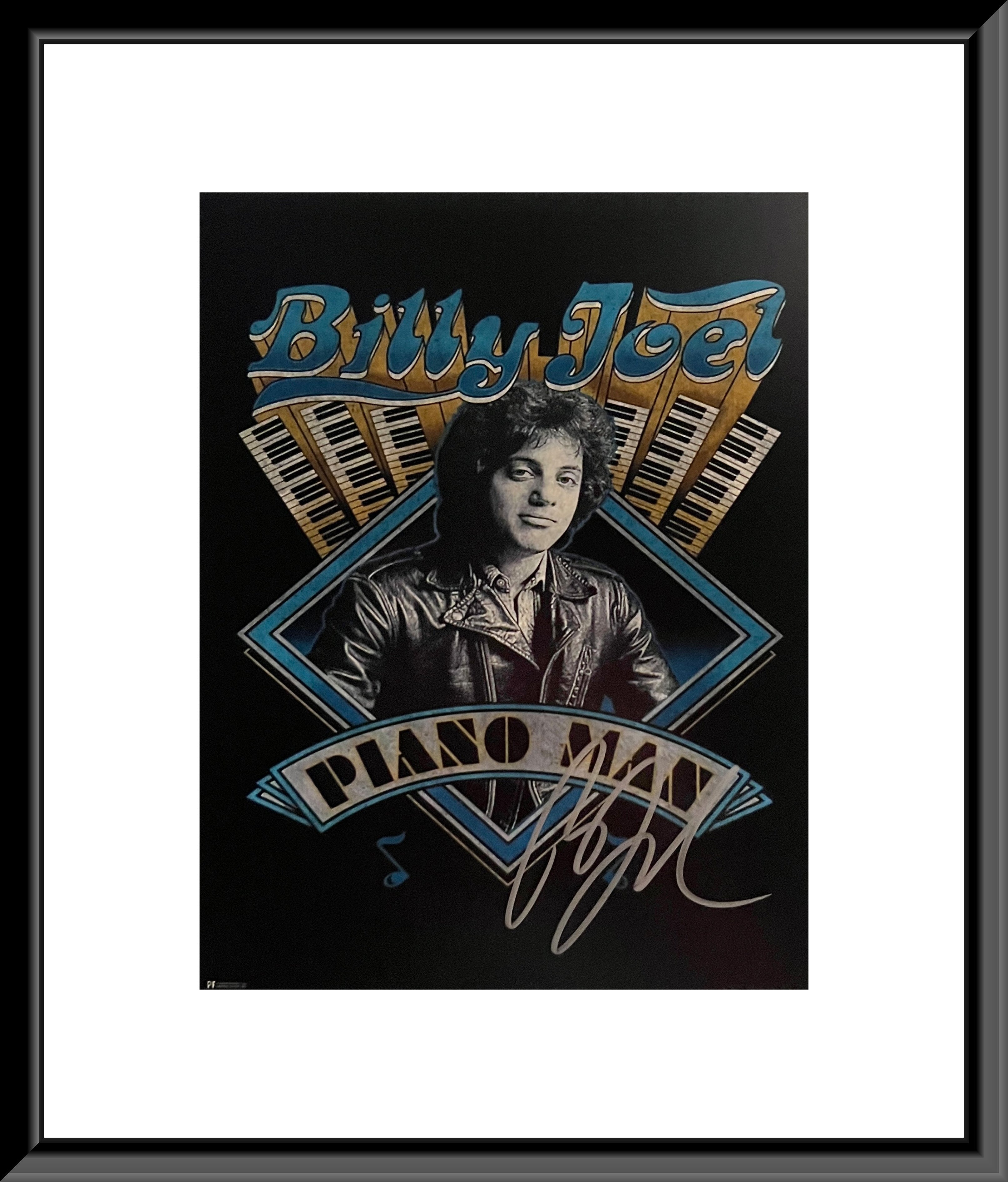 Billy Joel signed photo