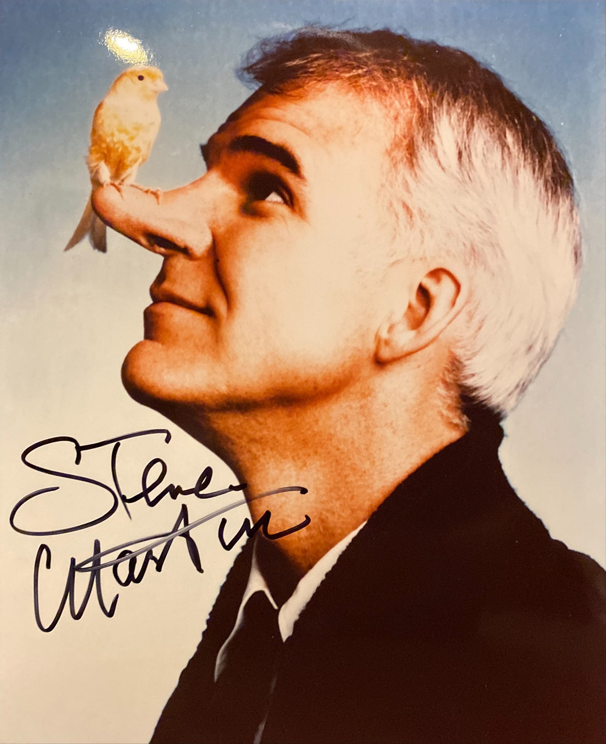Roxanne Steve Martin signed photo