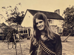 Ozzy Osbourne signed photo. 8x10 inches