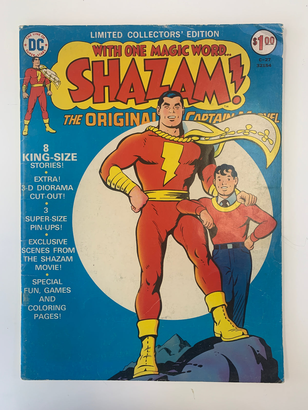DC Limited Collectors Edition With One Magic Word Shazam C27