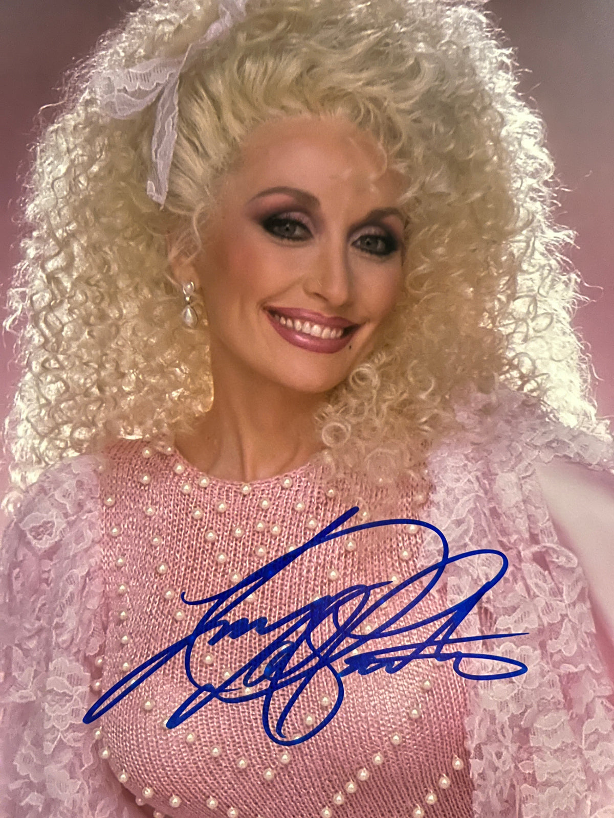 Dolly Parton signed photo