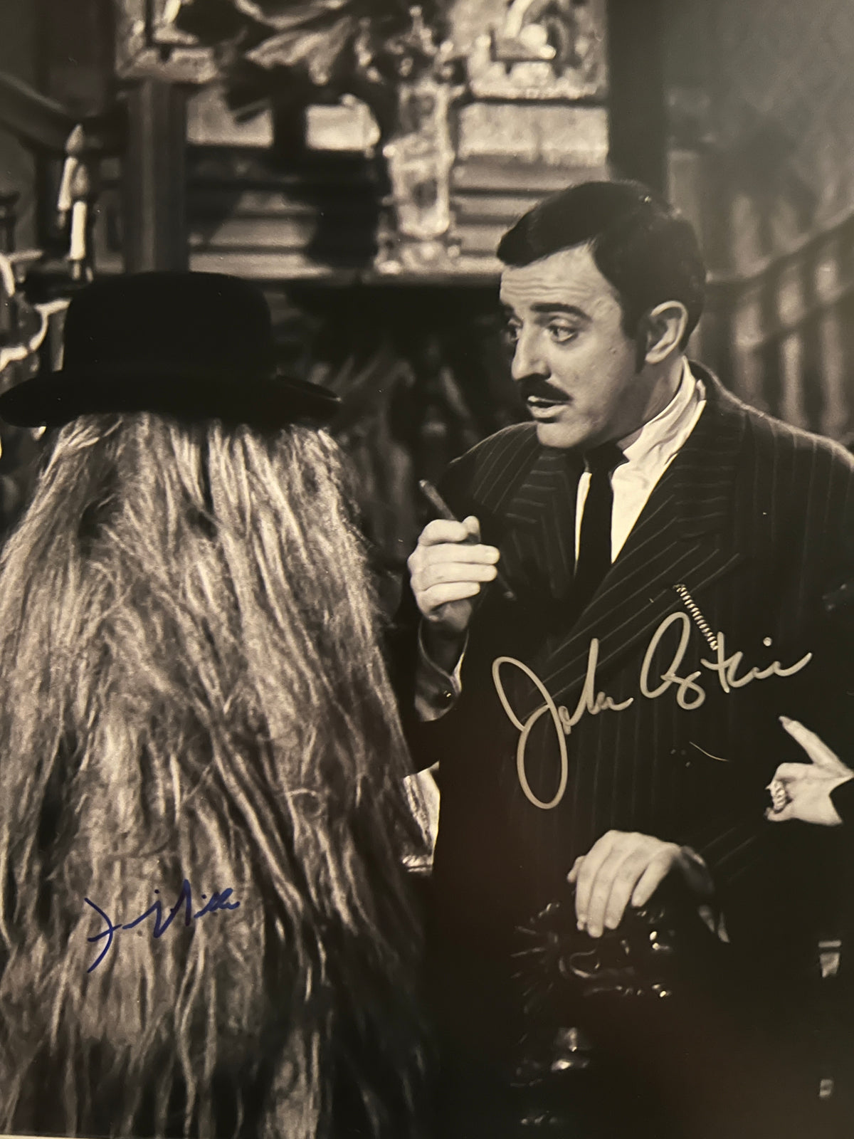The Addams family signed photo