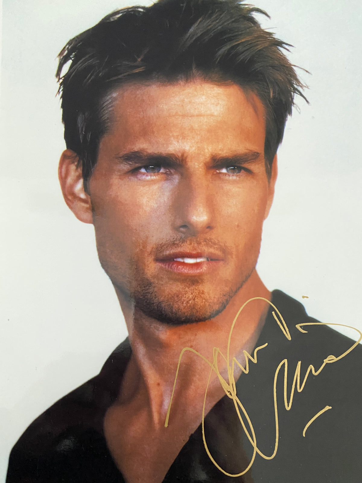 Tom Cruise signed photo
