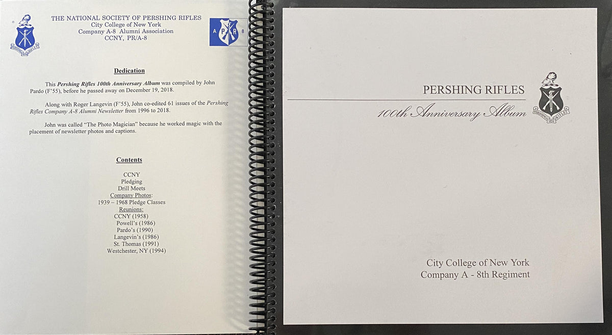 Pershing Rifles 100th anniversary album