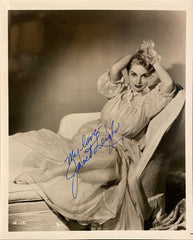 Janet Leigh signed photo