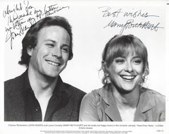 Head Over Heels	John Heard and 
Mary Beth Hurt signed movie photo