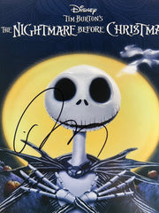 The Nightmare Before Christmas Tim Burton signed photo