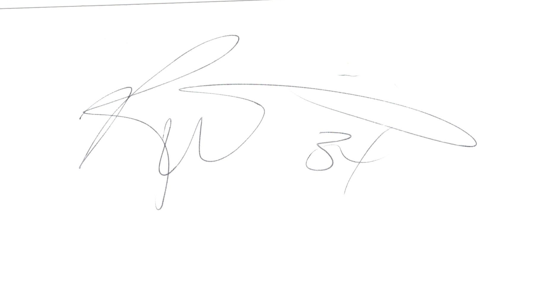 NFL Star Ricky Williams signed card