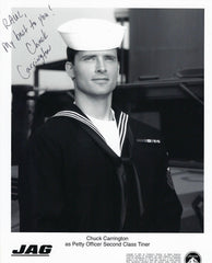 JAG Chuck Carrington signed photo